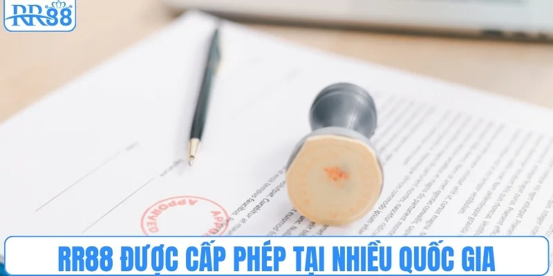 RR88 được tin tưởng và cấp phép tại nhiều quốc gia
